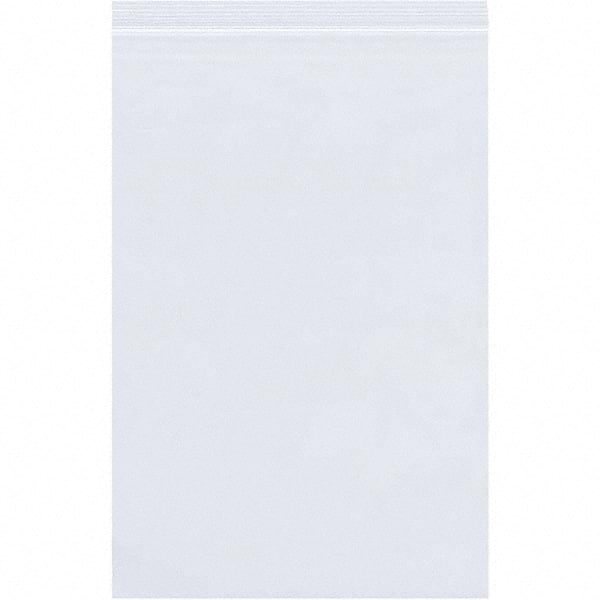 Value Collection - Pack of (1000), 5 x 18" 4 mil Reclosable Poly Bags - Exact Industrial Supply