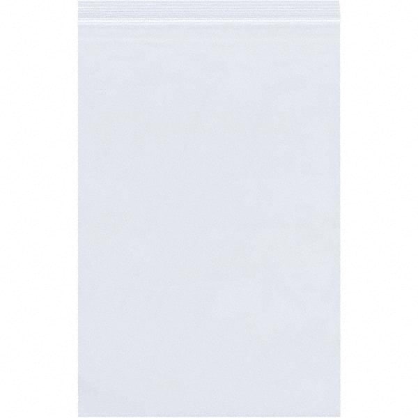 Pack of (500), 15 x 20″ 4 mil Reclosable Poly Bags Clear