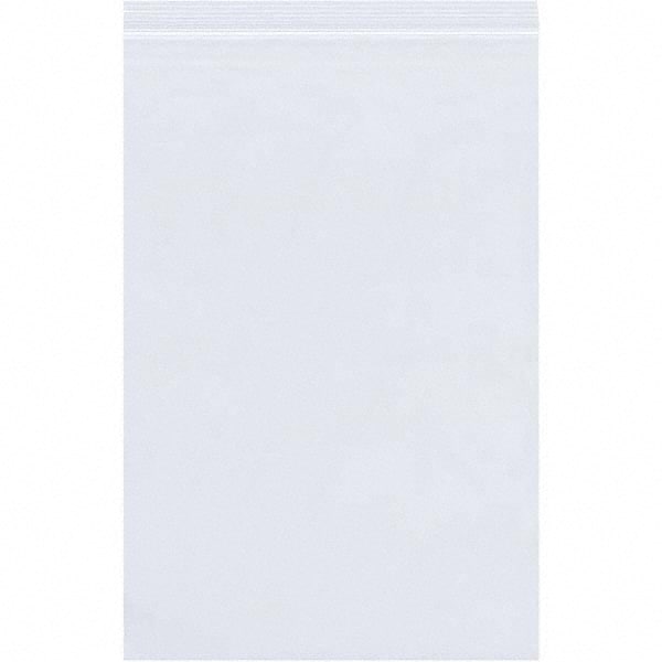 Value Collection - Pack of (1000), 5 x 24" 4 mil Reclosable Poly Bags - Exact Industrial Supply