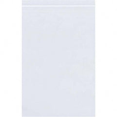 Value Collection - Pack of (500), 8 x 30" 4 mil Reclosable Poly Bags - Exact Industrial Supply