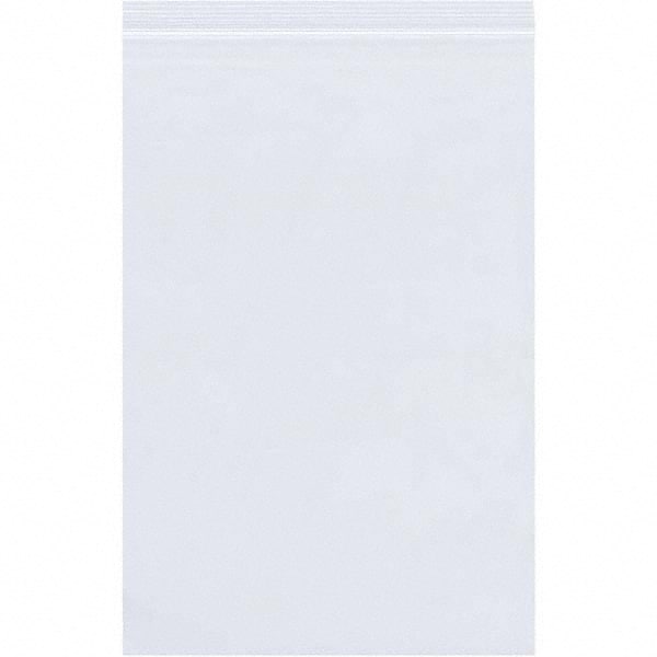 Value Collection - Pack of (500), 10 x 24" 4 mil Reclosable Poly Bags - Exact Industrial Supply