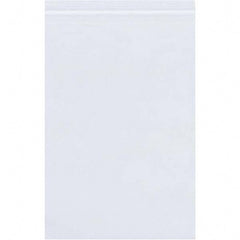 Value Collection - Pack of (1000), 4 x 24" 2 mil Reclosable Poly Bags - Exact Industrial Supply