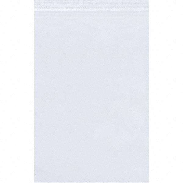 Value Collection - Pack of (500), 8 x 20" 4 mil Reclosable Poly Bags - Exact Industrial Supply