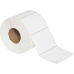 Value Collection - Pack of 4 Rolls, 1,500 Labels per Roll, 6" x 4" White Matte Coated Facestock Thermal Labels - Exact Industrial Supply