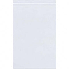 Value Collection - Pack of (500), 8 x 18" 8 mil Reclosable Poly Bags - Exact Industrial Supply