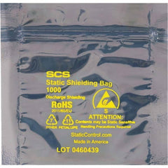 Value Collection - Pack of (100), 8 x 8" 3 mil Anti-Static Poly Bags - Exact Industrial Supply