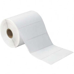 Value Collection - Pack of 12 Rolls, 960 Labels per Roll, 4" x 1-1/2" White Paper Thermal Labels - Exact Industrial Supply