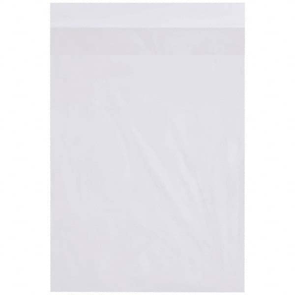 Value Collection - Pack of (1000), 16 x 20" 2 mil Flap Lock Poly Bags - Exact Industrial Supply