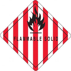 Tape Logic - Shipping Label, Header: Flammable Warning - Exact Industrial Supply