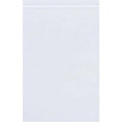 Value Collection - Pack of (1000), 7 x 12" 6 mil Reclosable Poly Bags - Exact Industrial Supply