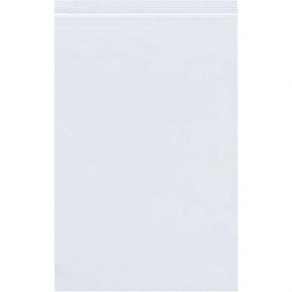 Value Collection - Pack of (1000), 4 x 20" 2 mil Reclosable Poly Bags - Exact Industrial Supply