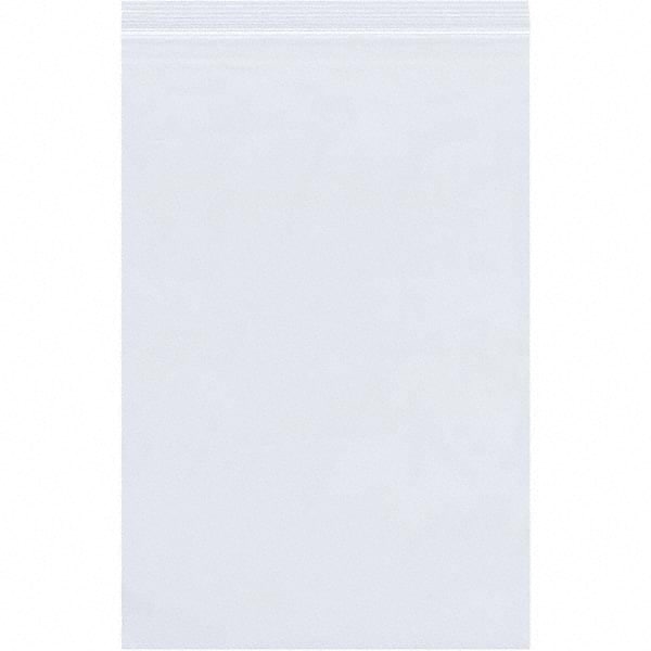 Value Collection - Pack of (500), 8 x 24" 4 mil Reclosable Poly Bags - Exact Industrial Supply