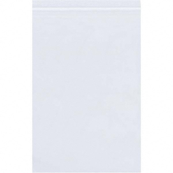 Value Collection - Pack of (1000), 4 x 12" 6 mil Reclosable Poly Bags - Exact Industrial Supply