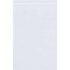 Value Collection - Pack of (500), 10 x 20" 4 mil Reclosable Poly Bags - Exact Industrial Supply