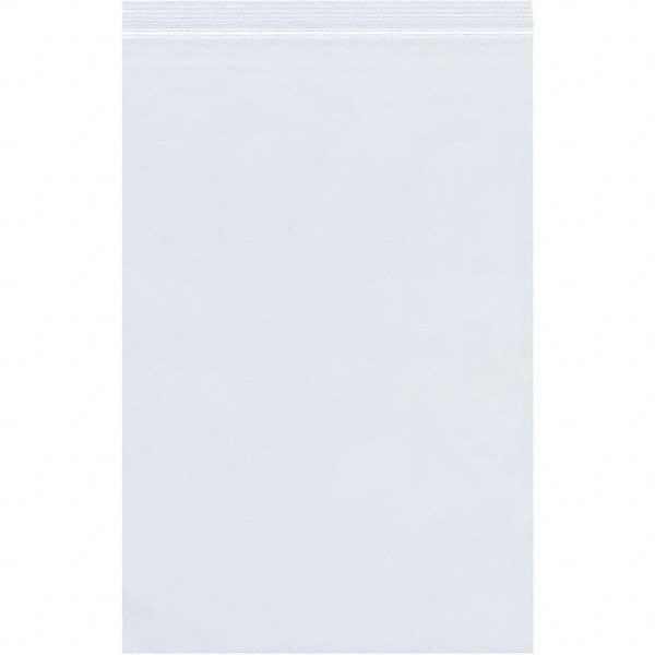 Value Collection - Pack of (1000), 8 x 14" 4 mil Reclosable Poly Bags - Exact Industrial Supply