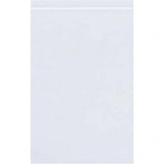 Value Collection - Pack of (500), 8 x 24" 2 mil Reclosable Poly Bags - Exact Industrial Supply