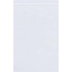 Value Collection - Pack of (1000), 8 x 5" 4 mil Reclosable Poly Bags - Exact Industrial Supply