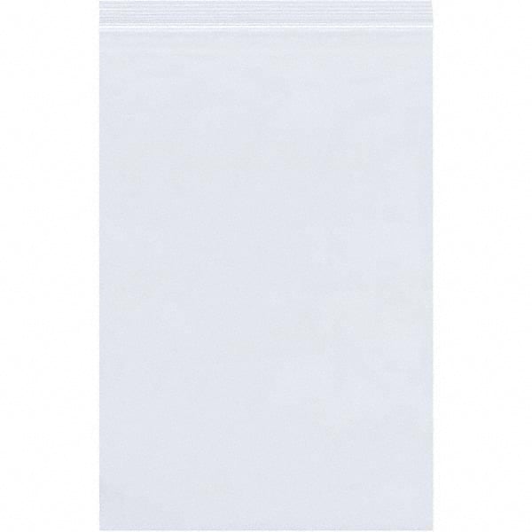 Value Collection - Pack of (1000), 6 x 14" 4 mil Reclosable Poly Bags - Exact Industrial Supply