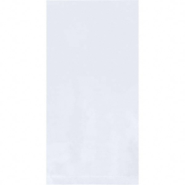 Value Collection - Pack of (1000), 4 x 52" 1-1/2 mil Flat Poly Bags - Exact Industrial Supply