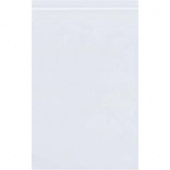 Value Collection - Pack of (1000), 5 x 20" 4 mil Reclosable Poly Bags - Exact Industrial Supply