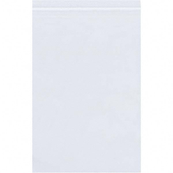 Value Collection - Pack of (500), 10 x 20" 2 mil Reclosable Poly Bags - Exact Industrial Supply