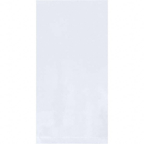 Value Collection - Pack of (1000), 8 x 48" 1-1/2 mil Flat Poly Bags - Exact Industrial Supply