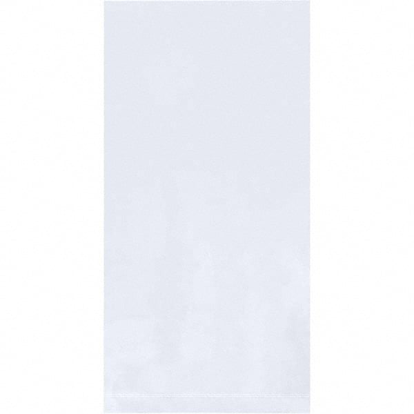 Value Collection - Pack of (1000), 4 x 52" 1 mil Flat Poly Bags - Exact Industrial Supply
