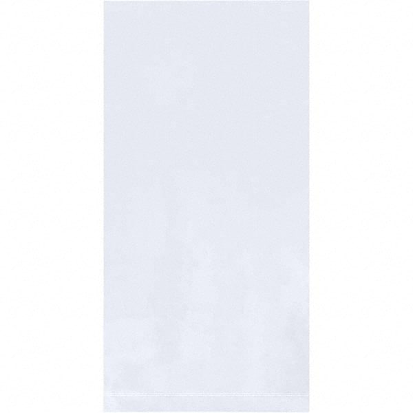 Value Collection - Pack of (1000), 5 x 7" 1-1/2 mil Flat Poly Bags - Exact Industrial Supply