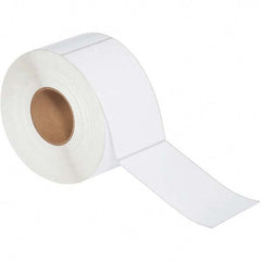 Value Collection - Pack of 4 Rolls, 900 Labels per Roll, 4" x 6-1/2" White Topcoated Facestock Thermal Labels - Exact Industrial Supply