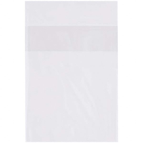 Value Collection - Pack of (1000), 6 x 9" 2 mil Flap Lock Poly Bags - Exact Industrial Supply