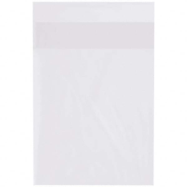 Value Collection - Pack of (1000), 14 x 18" 2 mil Flap Lock Poly Bags - Exact Industrial Supply