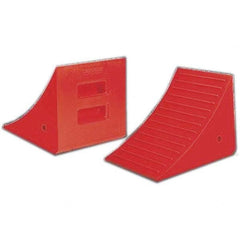 Checkers - Wheel Chocks Width (Inch): 14 Height (Inch): 14 - Exact Industrial Supply