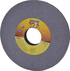 Norton - 12" Diam x 3" Hole x 1-1/4" Thick, I Hardness, 46 Grit Surface Grinding Wheel - Aluminum Oxide, Type 1, Coarse Grade, 2,070 Max RPM, Vitrified Bond, No Recess - Exact Industrial Supply