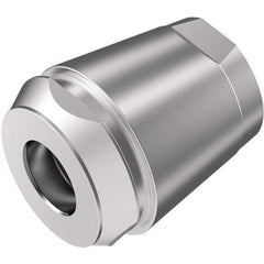 Kennametal - 40mm ER40 Collet - 47mm OAL, 9mm Overall Diam - Exact Industrial Supply