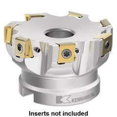 Kennametal - Indexable Square-Shoulder Face Mills Cutting Diameter (mm): 50.00 Cutting Diameter (Decimal Inch): 1.9685 - Exact Industrial Supply