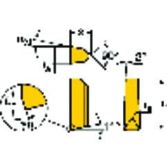 CSG-6250-A Grade 670 T-Max® Insert for Profiling - Exact Industrial Supply