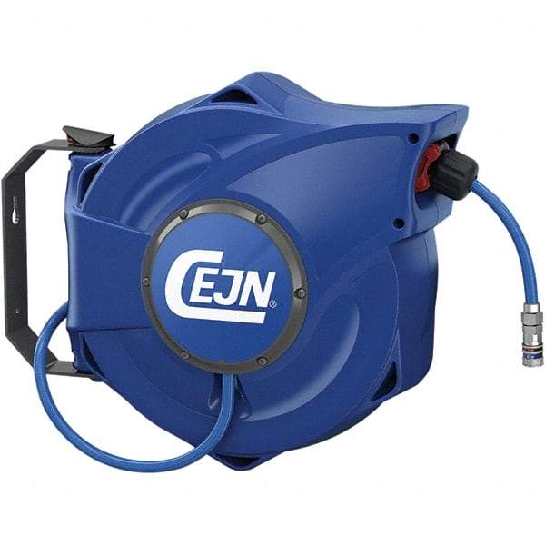 CEJN - 33' Spring Retractable Safety Hose Reel - 174 psi, Hose Included - Exact Industrial Supply