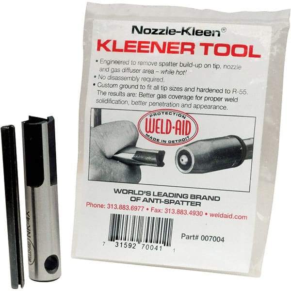 Weld-Aid - MIG Welding Accessories Type: Nozzle Cleaner Tool For Use With: Mig Welding Nozzles - Exact Industrial Supply