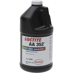 Loctite - 1 L Bottle Clear Light Cure Adhesive - 352 1 LITER UV LOCTITE LTCURE ADHS - Exact Industrial Supply