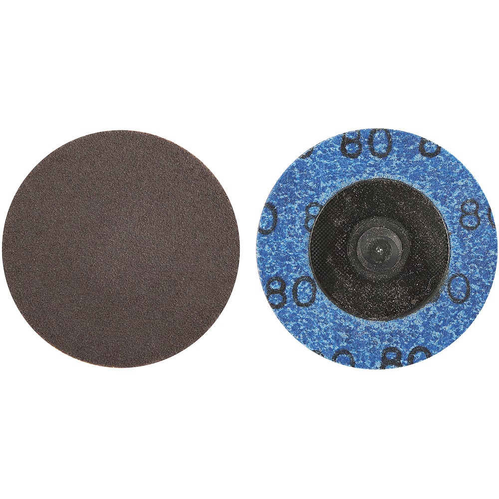 Norton - 2" 80 Grit Aluminum Oxide Quick Change Disc - Exact Industrial Supply