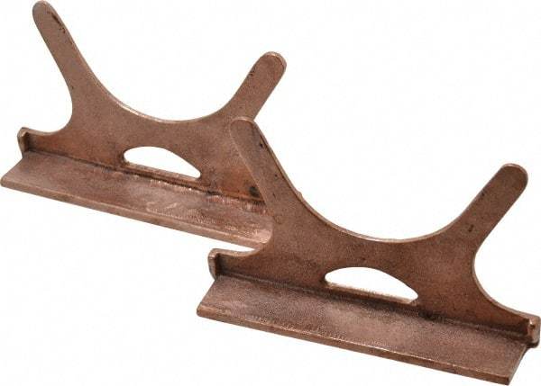 Wilton - 5-1/2" Jaw Width, Copper, Vise Jaw Cap - Exact Industrial Supply