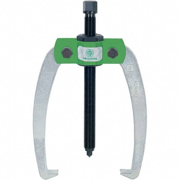 KUKKO - 2 Jaw, 1/2" to 6-3/8" Spread, 6-1/2 Ton Capacity, Jaw Puller - For Bearings, Gears, Discs - Exact Industrial Supply