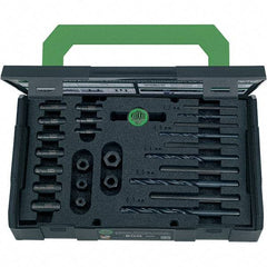 KUKKO - Bolt Extractor Sets Tool Type: Bolt & Screw Extractor Size Range (Inch): 1/4 - 5/8 - Exact Industrial Supply