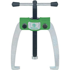 KUKKO - 2 Jaw, 1/4" to 2-3/4" Spread, 1 Ton Capacity, Jaw Puller - 2-3/4" Reach, For Bearings, Gears, Discs - Exact Industrial Supply