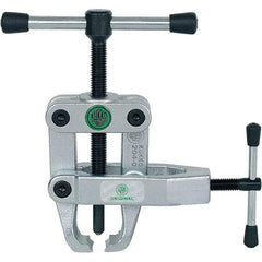 KUKKO - 2 Jaw, 1/4" to 2" Spread, 1 Ton Capacity, Jaw Puller - 2-3/4" Reach, For Bearings, Rings - Exact Industrial Supply