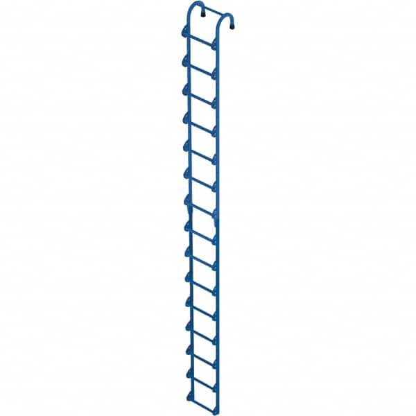 Vestil - 180" High 300 Lb Capacity 15 Step Ladder - Exact Industrial Supply