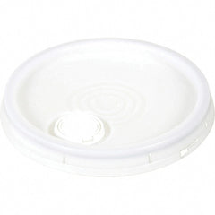 Vestil - Tote & Storage Container Lids For Use With: 3-1/2, 5 & 6 Gallon Pails Width (Decimal Inch): 12.500 - Exact Industrial Supply