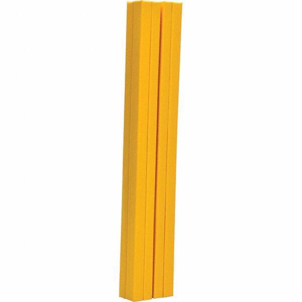 Vestil - 6" High, Column Protector - Fits 9" Columns, Yellow - Exact Industrial Supply