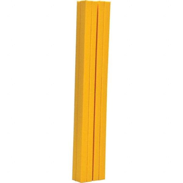 Vestil - 6" High, Column Protector - Fits 12" Columns, Yellow - Exact Industrial Supply