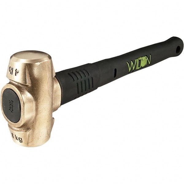 Wilton - Non-Sparking Hammers Tool Type: Brass Hammer Head Material: Brass - Exact Industrial Supply